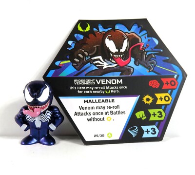 MARVEL #04 VENOM フィギュア 1995 ToyBiz Marvel Universe VENOM Action Figure Rubber Face