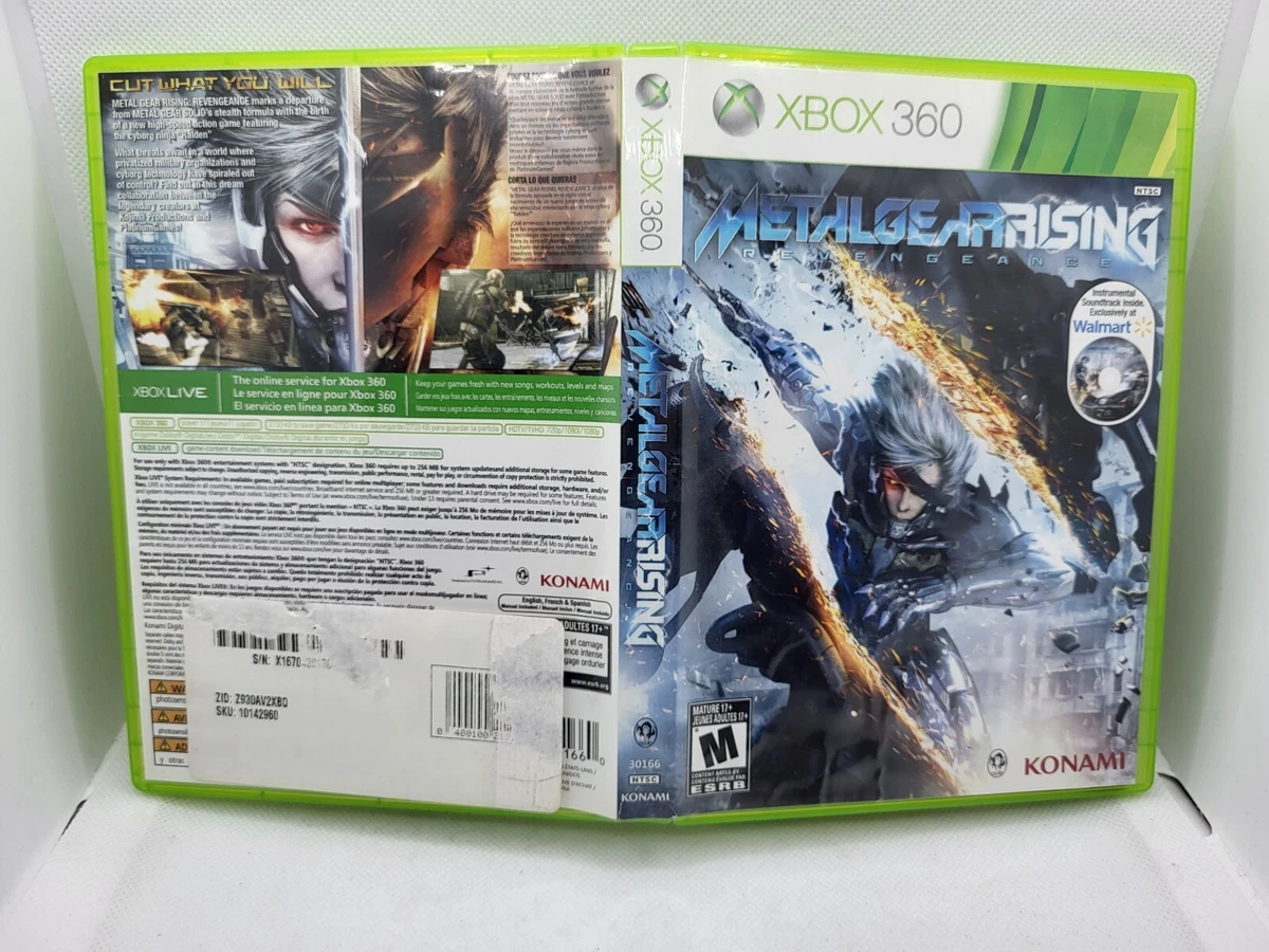 Metal best sale gear xbox