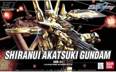 Bandai HG 1/144 ORB-01 Shiranui Akatsuki Gundam Seed Destiny