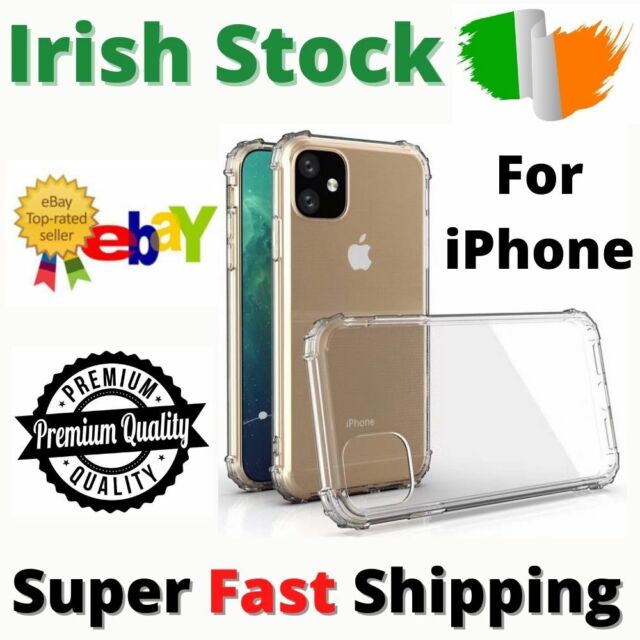 Clear Case For iPhone 7 8 Plus X XS XR 11 12 13 Pro Max Mini Soft TPU Shockproof