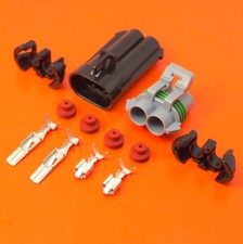 Genuine DELPHI 2 Way Metri-Pack Sealed 630 Series 46 AMP Automotive Connector