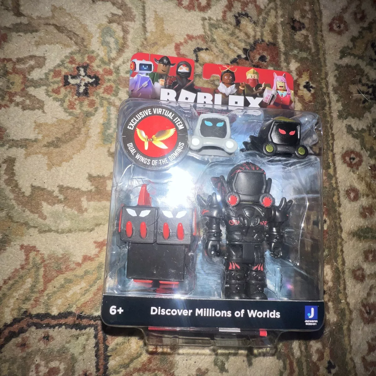 Roblox ULTIMATE DOMINUS LEGEND 2.5 In Figure Dual Wings Virtual Code  Accessory