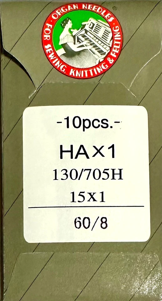 Organ Stärke 60 Nähmaschinennadeln 10 Stück 130/705 H Universal Maschinen Nadeln