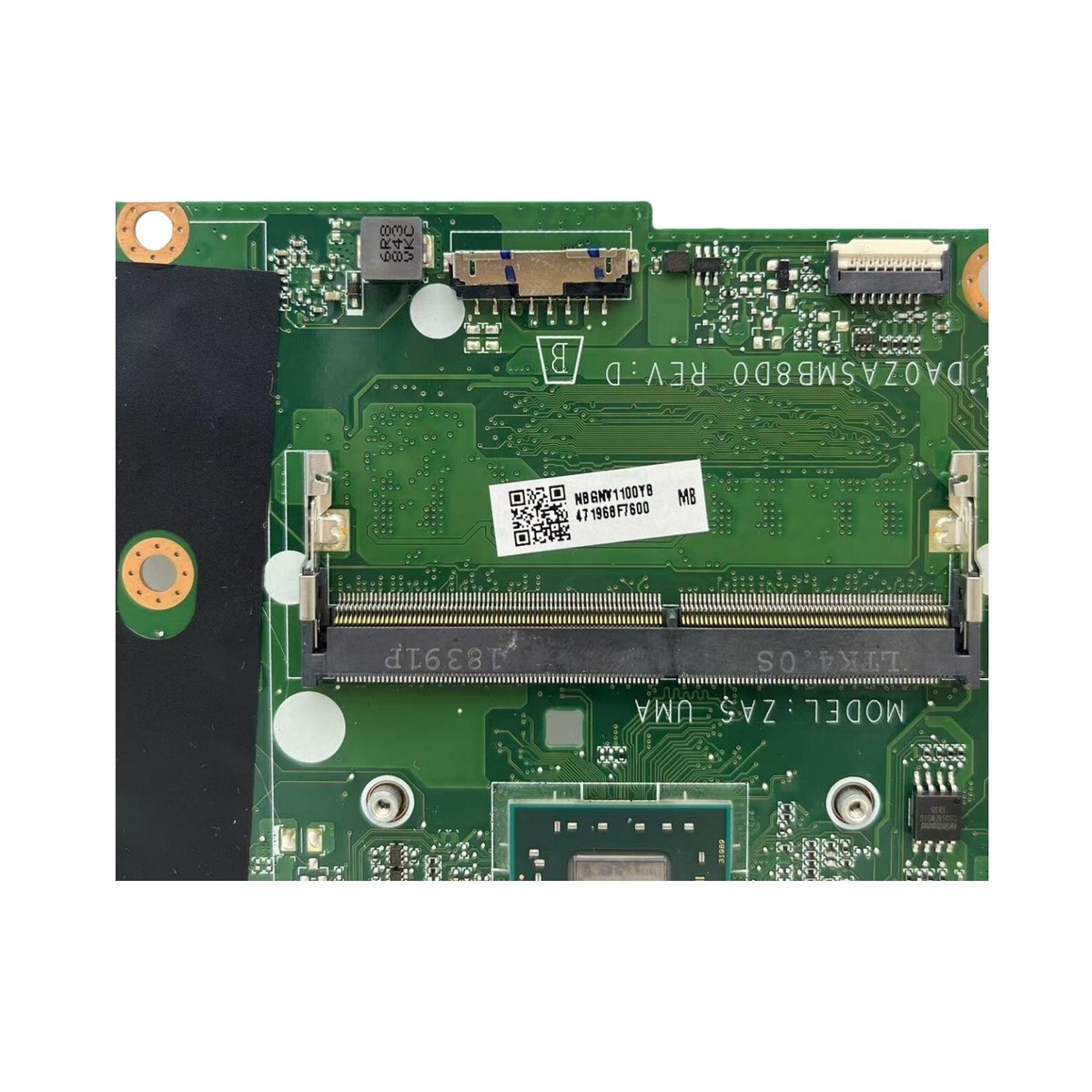 DA0ZASMB8D0 For Acer Aspire A315-21 Motherboard With E2-9000 CPU
