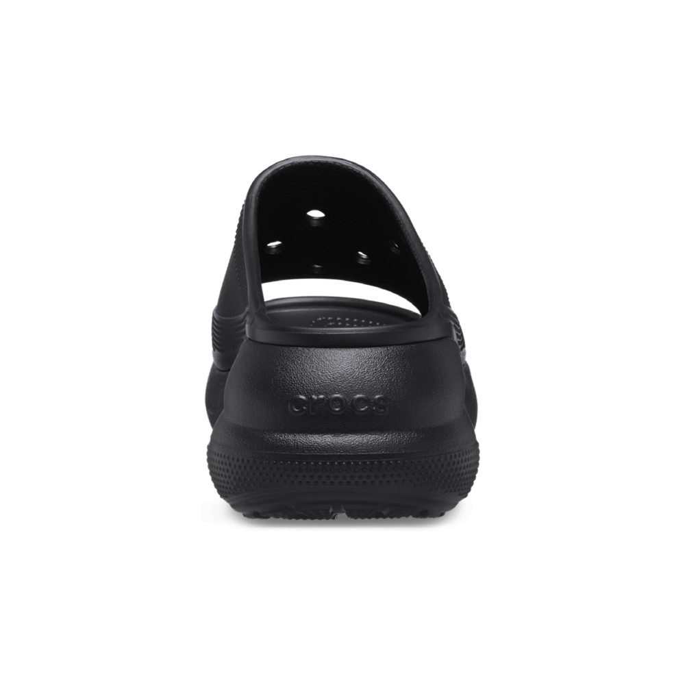 New CROCS Womens CRUSH SLIDE 208731-001 BLACK UNISEX US W 6