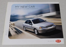 2004 Kia Rio advertsing brochure