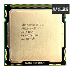 Intel Core i5-680 3.60GHz 2-Core 4MB LGA1156 Desktop CPU Processor 73W SLBTM