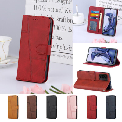 Kartensteckplatz Leder Flip Handyhülle Abdeckung für Xiaomi 11 10T Redmi Note 11 K40 Pro