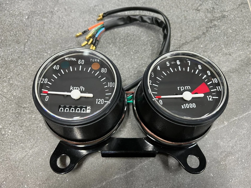 HONDA CB125S CL125S SL125 SL175 XL125 XL175 CB125 CG125 SPEEDOMETER & TACHOMETER Foto 2 de 4