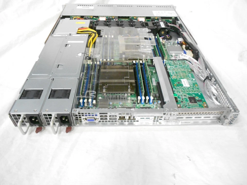SuperMicro X10DRW-i 116-7 Server 10x 3.84TB 2.5" SSD 6G 2x E5-2637 v4 128GB RAM - Image 3 of 3