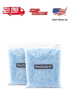 BRANDED PetSafe ScoopFree Premium Crystal Cat Litter - Outperforms Clay Litter - Less Tr