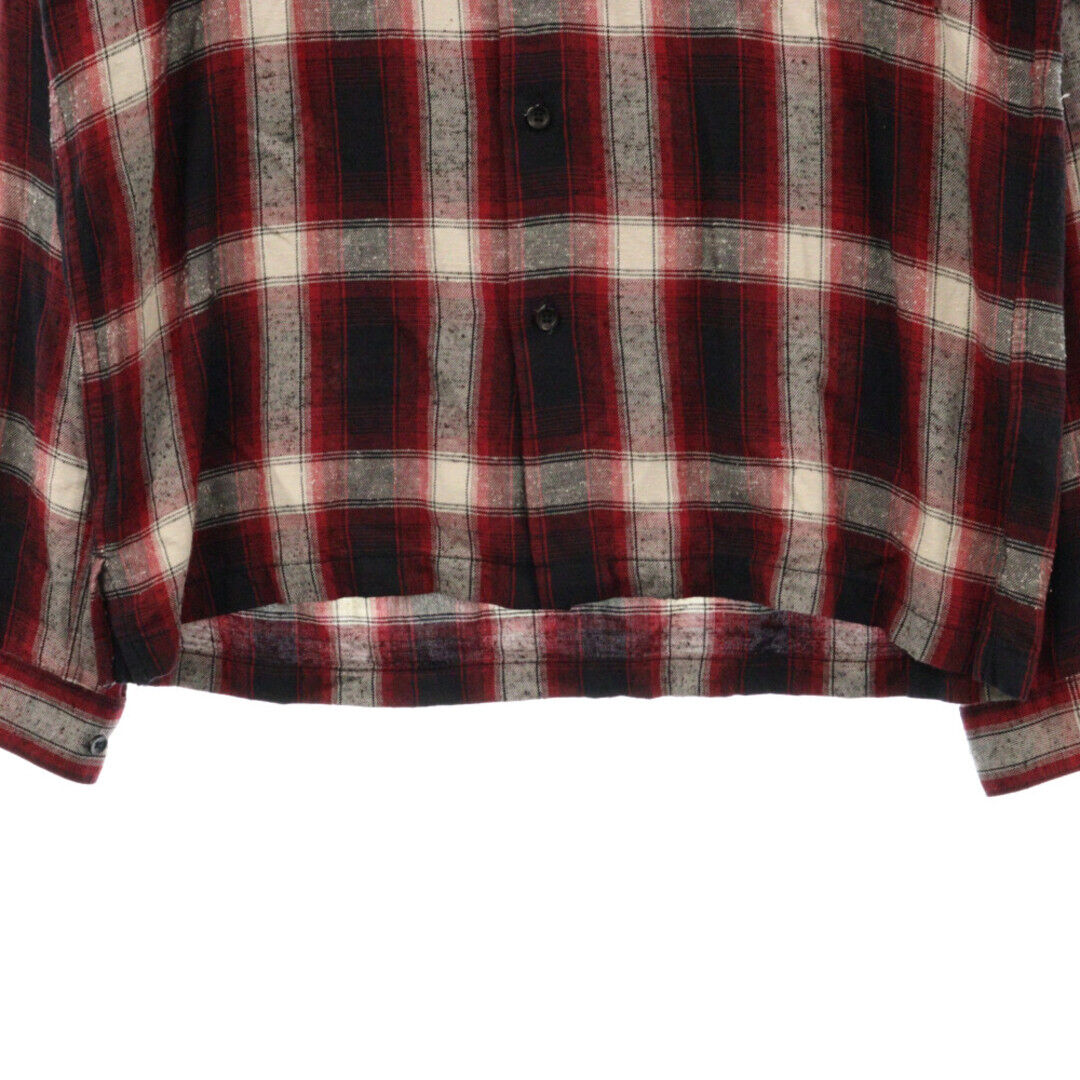 MINEDENIM Mine Denim Nep Check Open Collar L S Shirt Long MINEDENIM Mine Denim Nep Check Open Collar L S Shirt Long