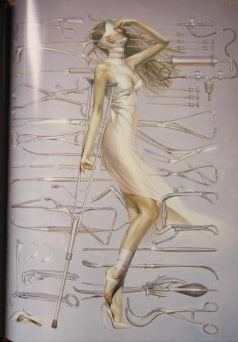 Hajime Sorayama The gynoids genetically manipulated Illustration