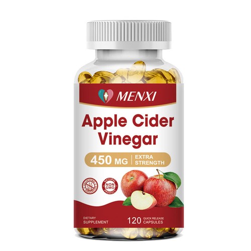 Pure APPLE CIDER VINEGAR ACV 360 Capsules PURE WEIGHT LOSS FAT BURNER Diet Pills - Picture 9 of 12