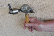 BABCO RIGHT ANGLE DRILL ATTACHMENT & JACOBS 7B CHUCK & KEY OAKLAND  CA 18 USA