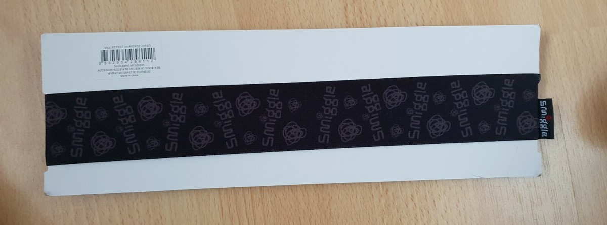 Smiggle football A4 in a Book Band and Pencil Case ideal