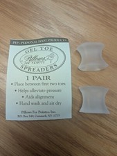 Pillows For Pointes Gel Toe Spreaders 1 Pair Pointe Shoe Accessories Ballet New