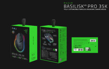 Razer Basilisk V3 Pro 35K Wireless Ergonomic Gaming Mouse Wireless Charging Pack