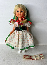 Vintage German Schmider Trachten Celluloid 7" Doll EXCELLENT