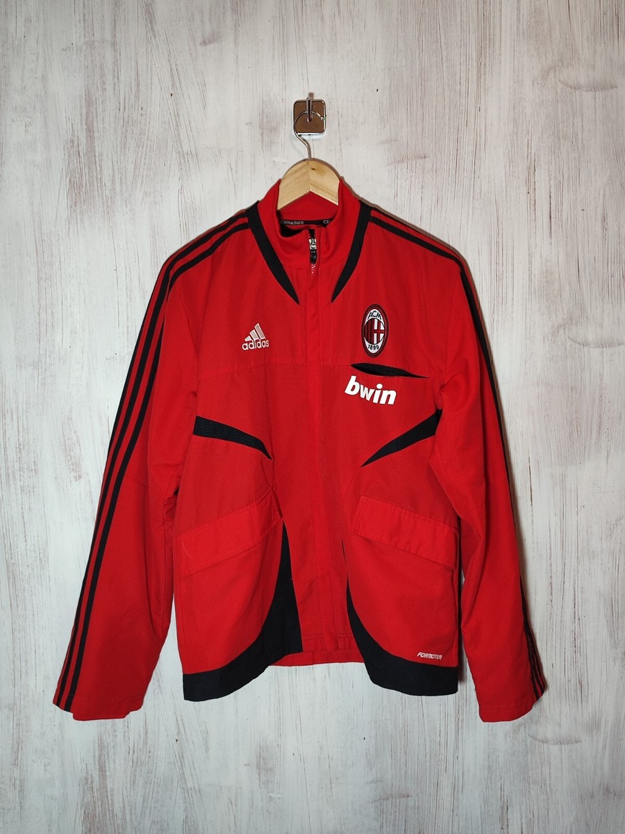 AC Milan 2007 2008 Size S Adidas football top soccer jacket AC Milan 2007 2008 Size S Adidas football top soccer jacket
