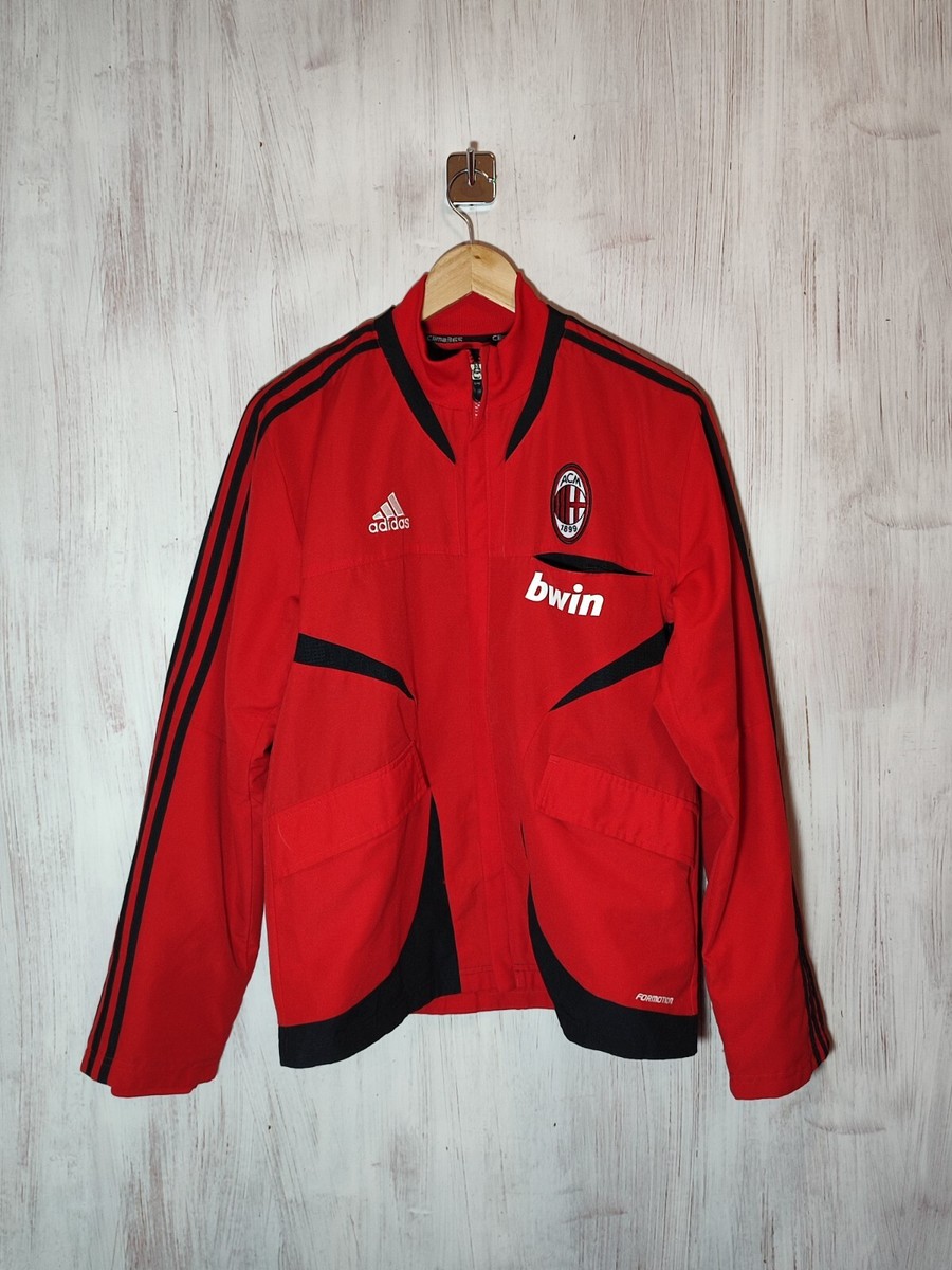 AC Milan 2007 2008 Size S Adidas football top soccer jacket tracksuit Seria  A