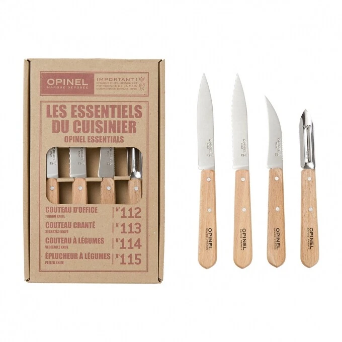 Opinel 4 Essentials knives Box Set
Opens in a new window or tab