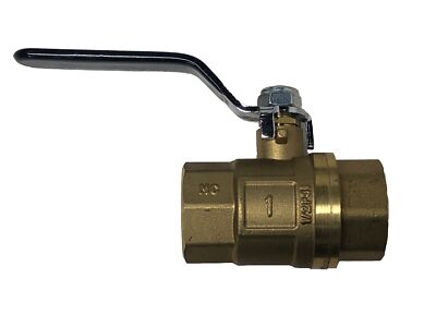Grainger 6GD16B 1'' NPT Both Ends Ball Valve, 600W0G