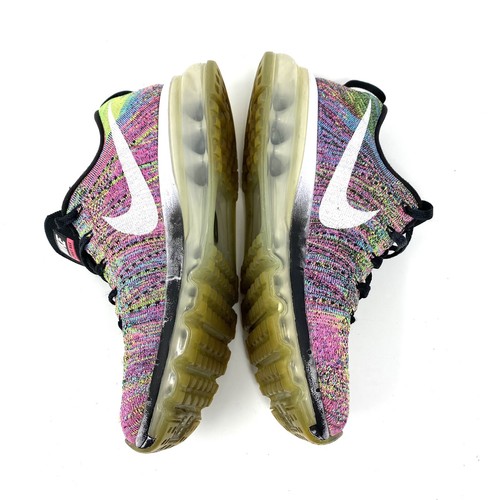 Nike Womens Fly Knit Air Max 620659-004 Lace Up Multicolor Sneaker Shoes Sz 8 - Picture 5 of 8