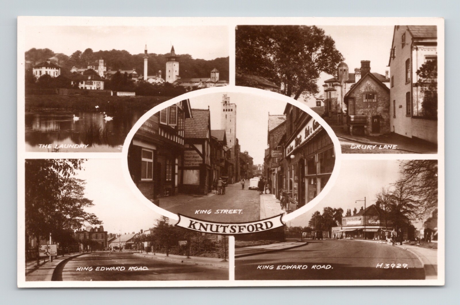 a2 Postcard RPPC Old laundry Drury King Edward Road Knutsford Valentine 258a eBay