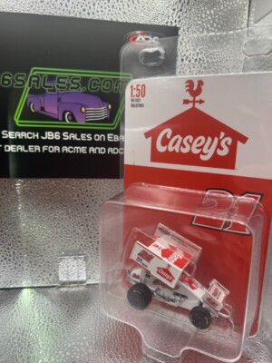 2024 BRIAN BROWN #21 CASEY'S GENERAL STORE 1:50 WINGED SPRINT CAR ACME A5024001