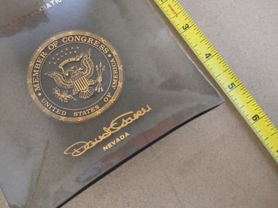 Member Of Congress United States Of America Nevada In Appreciation 