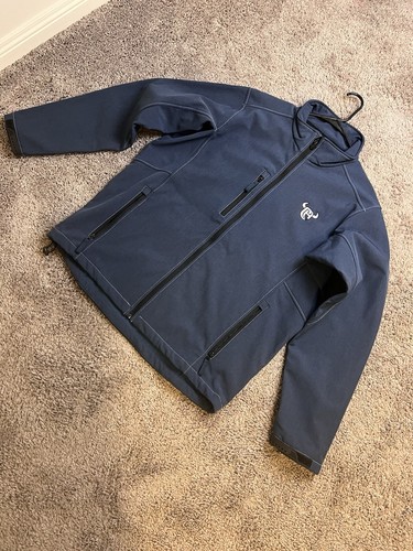 Cowboy Hardware Soft Shell Jacket XL Blue Full Zip Up Jacket - Picture 7 of 10