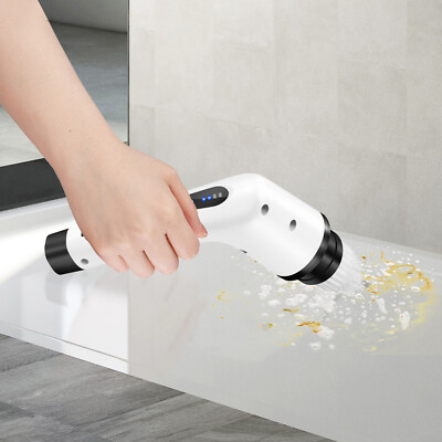 3 In 1 Electric Spin Scrubber Electric Cleaning Brush Cordless Power Scrubber US