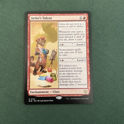 MTG ~ Artist's Talent ~ Bloomburrow ~ Near Mint ~ Rare
