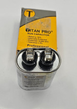 QTY 3 Titan Pro TOCF10 Oval 10 mfd uf 440 370 Volts Motor Run Capacitor