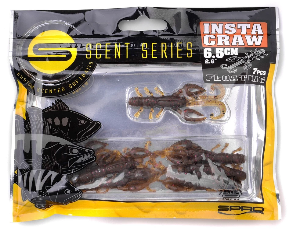 SPRO Insta Craw Gummiköder Krebs Creature Baits Carolina Texas Dropshot 65mm - Bild 3 von 3