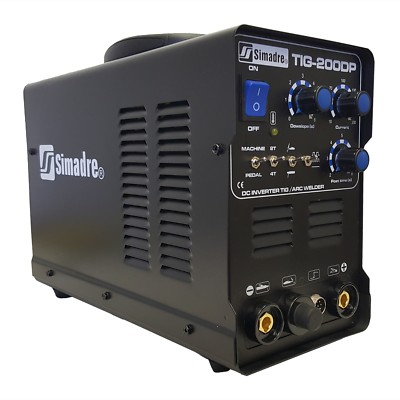 TIG MMA PULSE 200A WELDER SIMADRE TIG200DP 110/220V DC INVERTER WELDING MACHINE