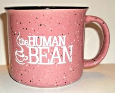 The Human Bean Ceramic Two-Toned Coffee Cup Camp Mug