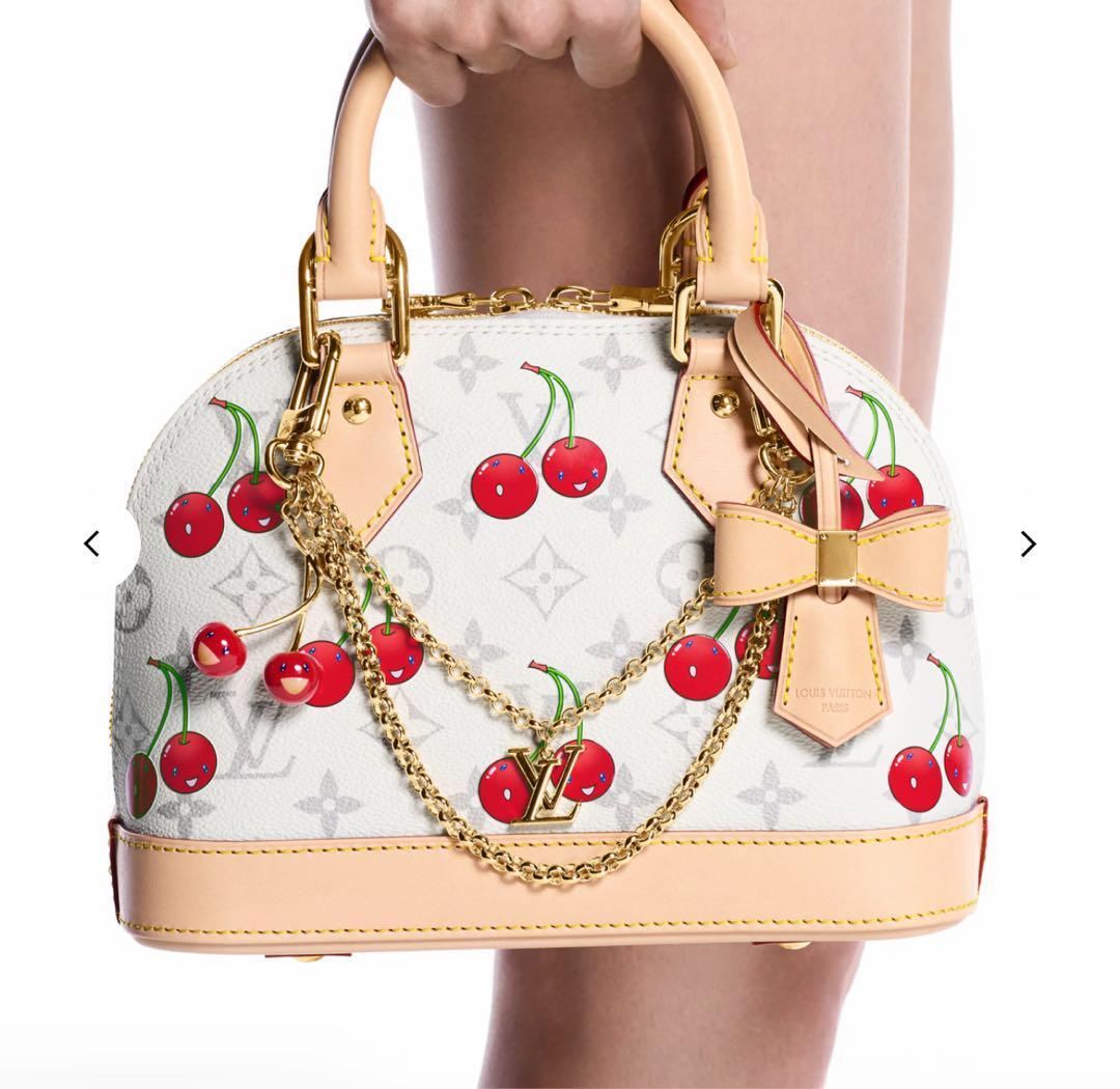 Louis Vuitton x Takashi Murakami Cherry Bag Chain M02598