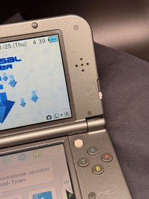 Nintendo 3DS XL 2015 Black Handheld Console Tested Working Read Description