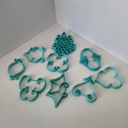 VTG Wilton Cake Decorating Pattern Press sets Made in 72' 78' 85' 88' Huge Lot - Picture 9 of 24