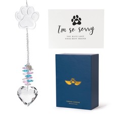 Pet Memorial Suncatcher, Dog Gifts, Loss, Colorless