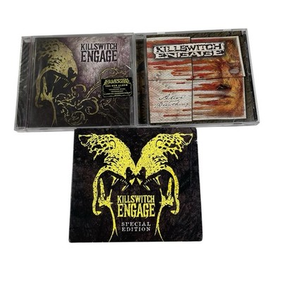 Killswitch Engage Mixed CD Lot 3 Albums KSE New Special Edition Alive Metal Rock