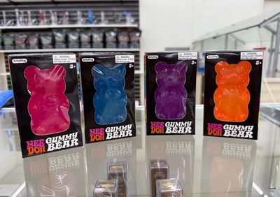 Needoh Gummy Bear Squishy Squeeze Sensory Fidget Toy Stress Relief AUTHENTIC