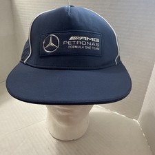 Mercedes AMG Petronas F1 Motorsport Baseball Cap Hat Blue Puma Original NWOT