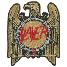 Patch - C&D Visionary - Slayer Golden Eagle 3"x3.5" Iron-On Embroidered