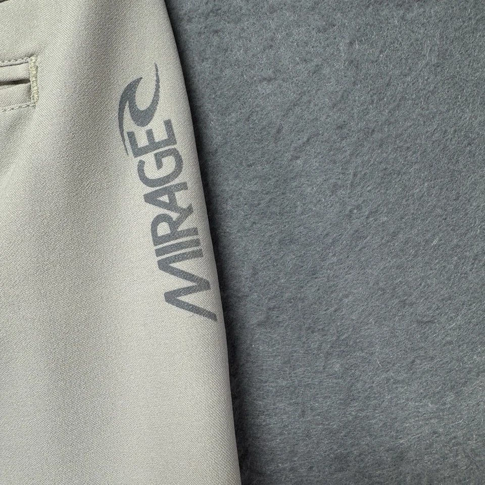 OP Shorts Adult 32x10 Ivory Shorts Mirage Boardwalk Flat Front Slash Pockets Men - Image 3 of 4