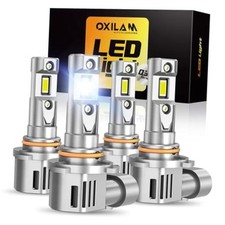 9005 9006 LED Bulbs Combol, HB-3  HB-4 900 Brighter 6500K Cool 9005 9006