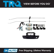 TRQ Tailgate Kit Handles Cables Bezels Fits 2009-2010 Dodge 2011-2022 Ram