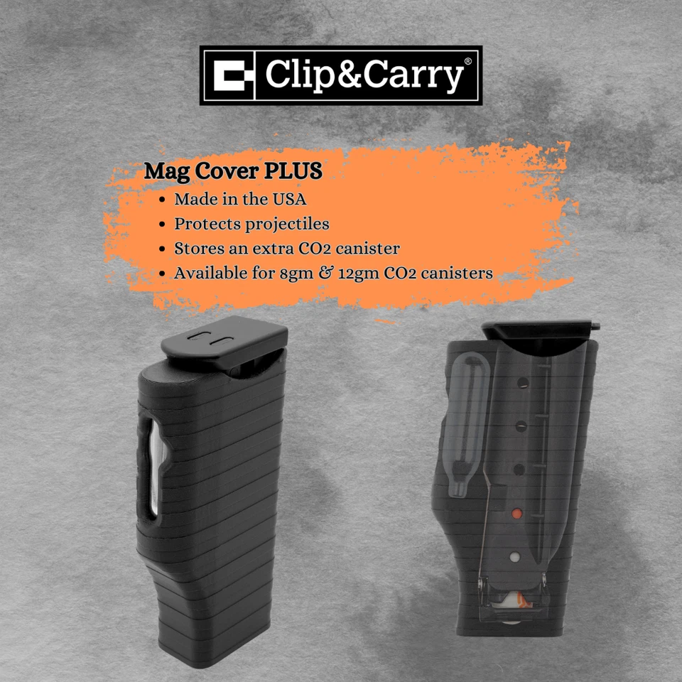 Magazine Protector Cover Plus+ Holds mags and CO2 for Byrna CL SD/HD & LE/XL - Image 4 of 4